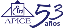Logo APICE 53 años sin lema Logo APICE 53 años sin lema